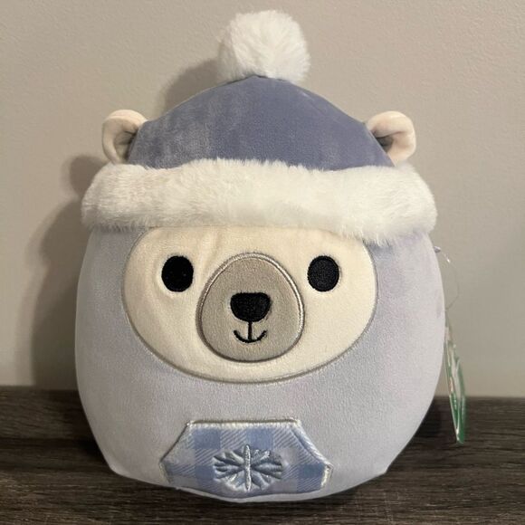Squishmallow Brooke the Polar Bear Christmas 2024 - Picture 3 of 5